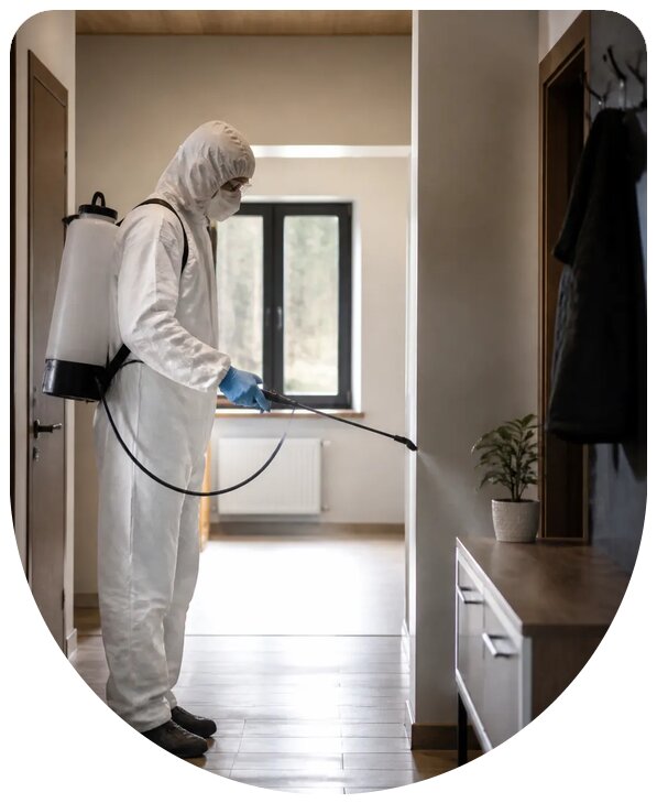 Профессиональная дезинфекция частного дома в Костомукше